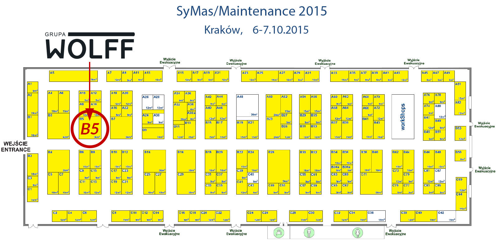 SyMas 2015 Plan hali Kraków