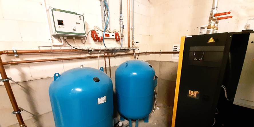 System gaszenia iskier dla branży tekstylnej